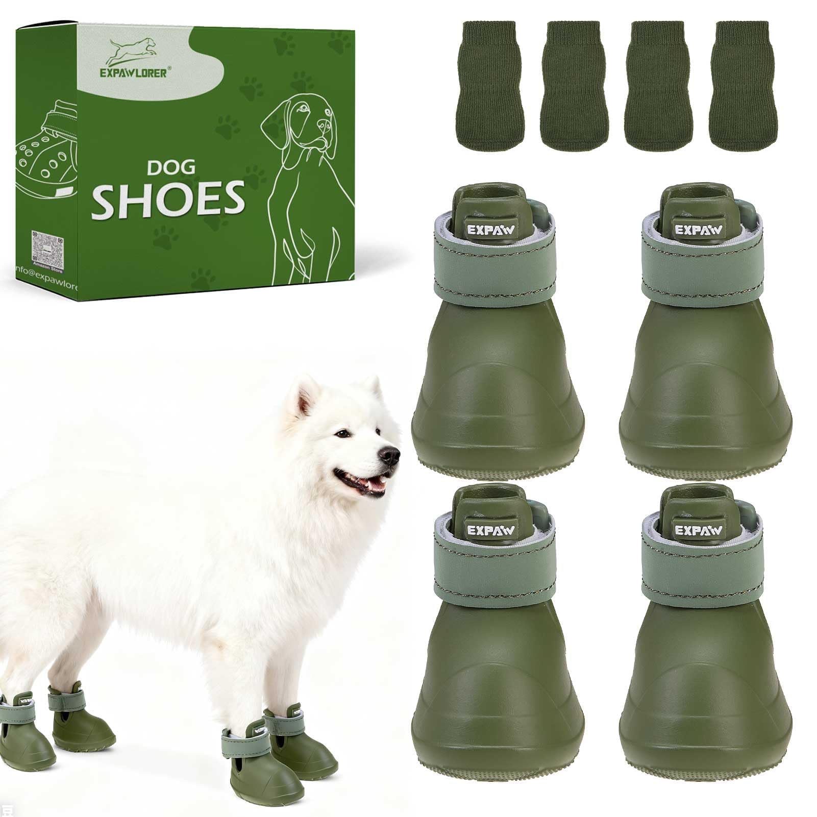 Amazon.com : EXPAWLORER Dog Shoes for Hot Pavement Small Medium